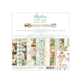 Picture of Mintay Papers Μπλοκ Scrapbooking Διπλής Όψης 6''x 6" - Nana's Kitchen