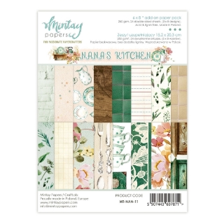 Picture of Mintay Papers Add-On Μπλοκ Scrapbooking Διπλής Όψης 6" x 8" - Nana’s Kitchen