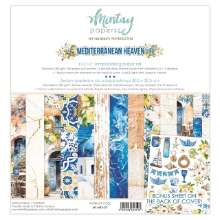 Picture of Mintay Papers Συλλογή Scrapbooking 12"X12" - Mediterranean Heaven