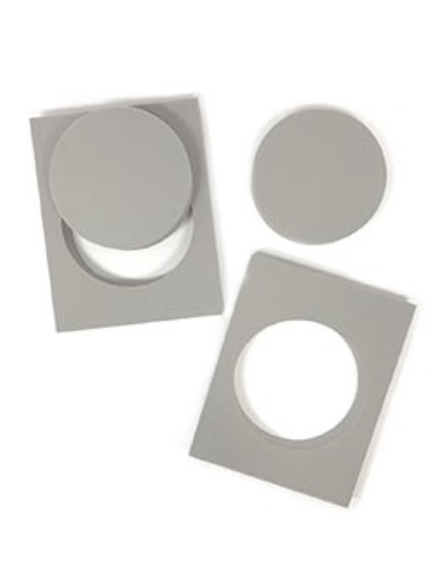 Picture of Simon Hurley create. Stamping Foam Shapes - Αφρώδες Υλικό Κατασκευής Σφραγίδων Circle Cut 4 τμχ - Επαναχρησιμοποιούμενο