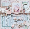 Picture of Crate Paper Μπλοκ Scrapbooking Μονής Όψης 12''x12'' - Gingham Garden