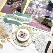 Picture of Crate Paper Chipboard Αυτοκόλλητα 12''X12'' - Gingham Garden, 60τεμ.