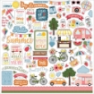 Picture of Echo Park Συλλογή Χαρτιών Scrapbooking Διπλής Όψης 12"X12" - Here Comes The Sun