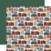 Picture of Echo Park Μπλοκ Scrapbooking Διπλής Όψης 6"X6" - Let's Go Travel 