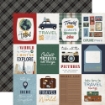 Picture of Echo Park Μπλοκ Scrapbooking Διπλής Όψης 6"X6" - Let's Go Travel 