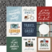 Picture of Echo Park Μπλοκ Scrapbooking Διπλής Όψης 6"X6" - Let's Go Travel 