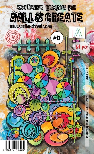 Picture of Aall and Create Die-Cuts Nr. 13 Stems & Pods Colour - Διακοσμητικά Εφέμερα