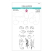 Picture of Spellbinders Σετ Με Διάφανες Σφραγίδες Και Μήτρες Κοπής - Seahorse Garden, 21τεμ.