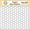 Picture of Echo Park Στένσιλ 6"x6" - Beehappy, Beehive Hexagon