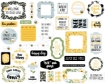Picture of Echo Park Ephemera | Διακοσμητικά Στοιχεία απο Cardstock - Bee Happy