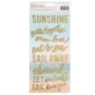 Picture of American Crafts Heidi Swapp Puffy Stickers | Puffy Αυτοκόλλητα - Set Sail