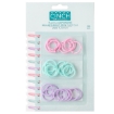 Picture of We R Memory Keepers Cinch Plastic Loop Binding - Πλαστικοί Κρίκοι Βιβλιοδεσίας - Ροζ/Μωβ/Μπλε, 24τεμ.