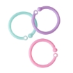 Picture of We R Memory Keepers Cinch Plastic Loop Binding - Πλαστικοί Κρίκοι Βιβλιοδεσίας - Ροζ/Μωβ/Μπλε, 24τεμ.