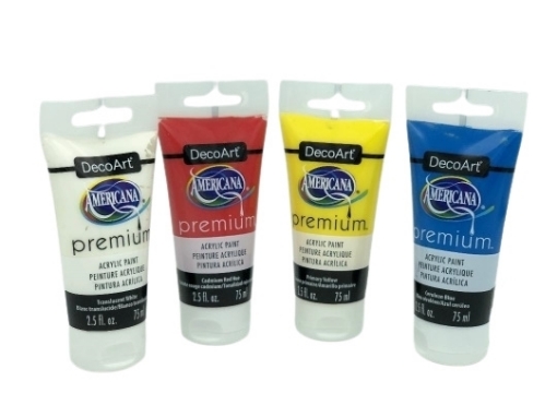 Picture of DecoArt Americana Premium Acrylics Σετ Ακρυλικά Χρώματα - Value Pack 4, 4τεμ.
