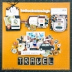Picture of Simple Stories Washi Tape Διακοσμητική Ταινία - Here and There, 5pcs