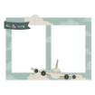 Picture of Simple Stories Διακοσμητικά Πλαίσια Chipboard - Here and There, 6τεμ.