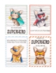 Picture of Studio Light Creative Craftlab Σετ Μήτρες Κοπής & Σφραγίδες - Artist Trading Cards, 7τεμ.