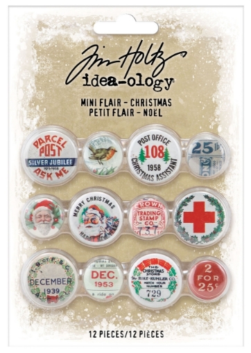 Picture of Tim Holtz Idea-Ology - Διακοσμητικά Flair, Christmas 2023