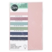 Picture of Sizzix Surfacez Opulent Cardstock Pack Πακέτο Ειδικών Χαρτιών Για Kατασκευές & Die Cutting 8" X 11.5" – Muted, 60τμχ