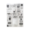 Picture of Elizabeth Craft Designs Διάφανες Σφραγίδες - Planner Essentials, Tickets & Tabs, 19τεμ.