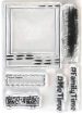 Picture of Elizabeth Craft Designs Διάφανες Σφραγίδες - Art Journal Specials, Polaroid Embellishments 2, 6τεμ.