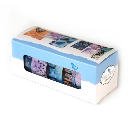 Picture of Elizabeth Craft Designs Washi Tapes - Artsy Scenery, 6pcs