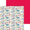 Picture of Doodlebug Design Μπλοκ Scrapbooking Διπλής Όψης 6"X6" - Doggone Cute