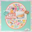 Picture of Doodlebug Design Pretty Kitty Chit Chat | Τίτλοι & Φράσεις Scrapbooking με Γάτες, 95τεμ.