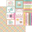 Picture of Doodlebug Design Pretty Kitty Collection Kit | Χαρτιά Scrapbooking Διπλής Όψης 12" x 12" & Αυτοκόλλητα