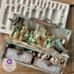 Picture of Finnabair Imaginarium Decor Moulds Καλούπια Σιλικόνης 5"x8" - Flocking Birds