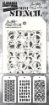 Picture of Tim Holtz Mini Layered Στένσιλ - Set 55, 3τεμ.