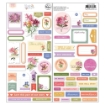 Picture of Pinkfresh Studio Cardstock Αυτοκόλλητα - Garden Bouquet, 62τεμ.
