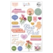 Picture of Pinkfresh Studio Puffy Stickers | Puffy Αυτοκόλλητα - Garden Bouquet