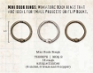 Picture of Tim Holtz Ιdea-Ology Mini Book Rings .75"  - Κρίκοι Βιβλιοδεσίας