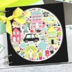 Picture of Doodlebug Design Shadow Box Insert Kit - My Happy Place