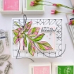 Picture of Pinkfresh Studio Σετ Σφραγίδες και Μήτρες Κοπής - Detailed Leaf, 8τεμ.