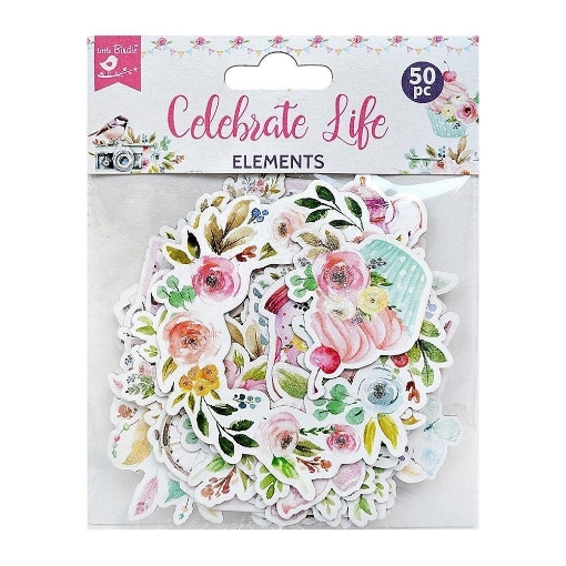Picture of Little Birdie Διακοσμητικά Εφέμερα - Celebrate Life, 50τεμ.