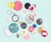 Picture of We R Memory Keepers Button Press Refill Pack - Large (58mm), 18 τεμ.