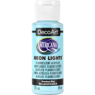 Picture of DecoArt Americana Neon Lights Ακρυλικό Χρώμα 59ml - Knockout Blue