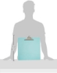Picture of Doodlebug Design Clipart Monochromatic Clipboard - Coral | Κοραλί Clipboard 34,29 x 34,29 cm