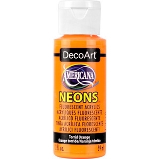 Picture of 🧡 DecoArt Americana Neons Ακρυλικό Χρώμα 59ml - Torrid Orange