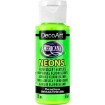 Picture of DecoArt Americana Ακρυλικό Χρώμα Neons 59ml - Thermal Green