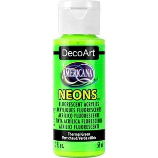 Picture of DecoArt Americana Neons Ακρυλικό Χρώμα 59ml - Thermal Green