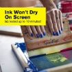 Picture of Speedball Opaque Fabric Screen Printing Starter Kit - Κιτ Μελανιών Μεταξοτυπίας, 6 τεμ
