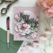 Picture of Pinkfresh Studio Σετ Σφραγίδες και Μήτρες Κοπής - Magnolia, 4τεμ.