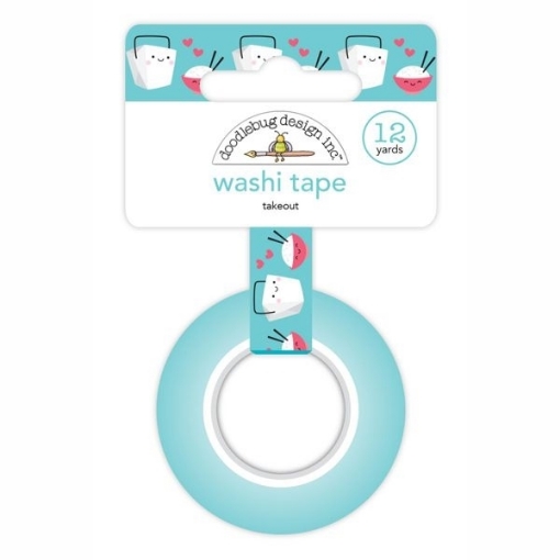 Picture of Doodlebug Design Washi Tape Αυτοκόλλητη Διακοσμητική Ταινία - Takeout