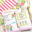 Picture of Doodlebug Design Daily Doodles Travel Planner Inserts - TN Travelers Notebook Inserts Summer Garden Assortment, 2τεμ.