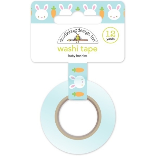 Picture of Doodlebug Design Washi Tape Αυτοκόλλητη Διακοσμητική Ταινία - Baby Bunnies