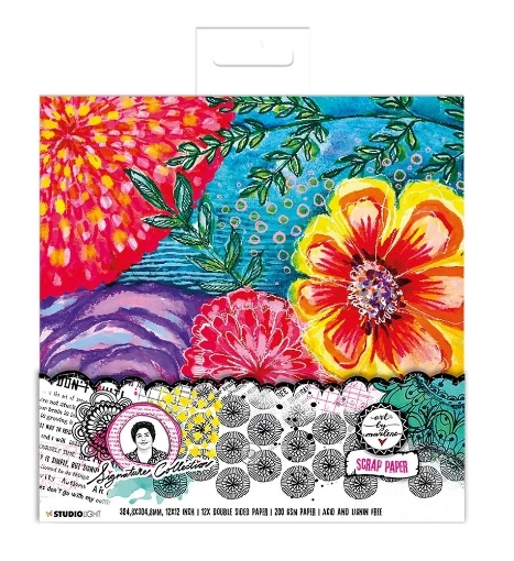Picture of Art By Marlene Signature Collection Scrap Paper Set - Συλλογή Χαρτιών Διπλής Όψης 12"X12"