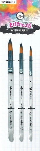 Picture of Art By Marlene Essentials Watercolor Brushes - Σετ Πινέλα για Ακουαρέλες, 3τεμ.